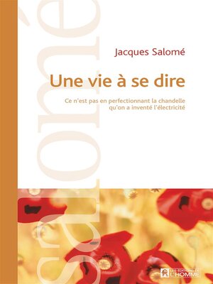 cover image of Une vie à se dire -NE